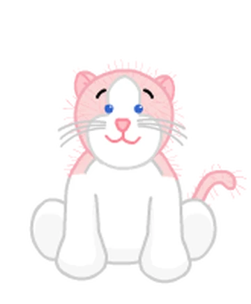 Pink and White Cat | Webkinz Wiki | Fandom