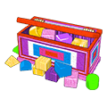 Building Blocks Toy Box
