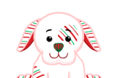 Webkinz jolly holiday puppy top