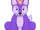 Purple Floral Fox