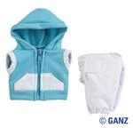 Sleeveless Hoody Set