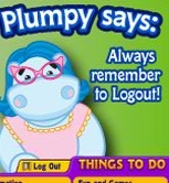 Plumpy Says to Logout