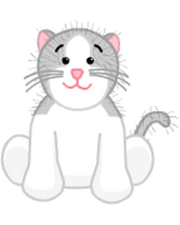 webkinz pink and white cat