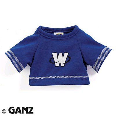Webkinz Clothing Green Layered Tee With Online Code From Ganz Plush 