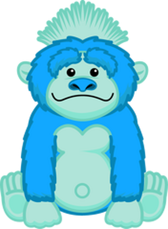 gorilla - ぴぴぴ、ピンクなブレインがカワちぃ！サイズS  GORILLA スラス ぴぴぴ、ピンクなブレインがカワちぃ！サイズS GORILLA スラスター