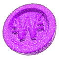 Violet Jelly Coin