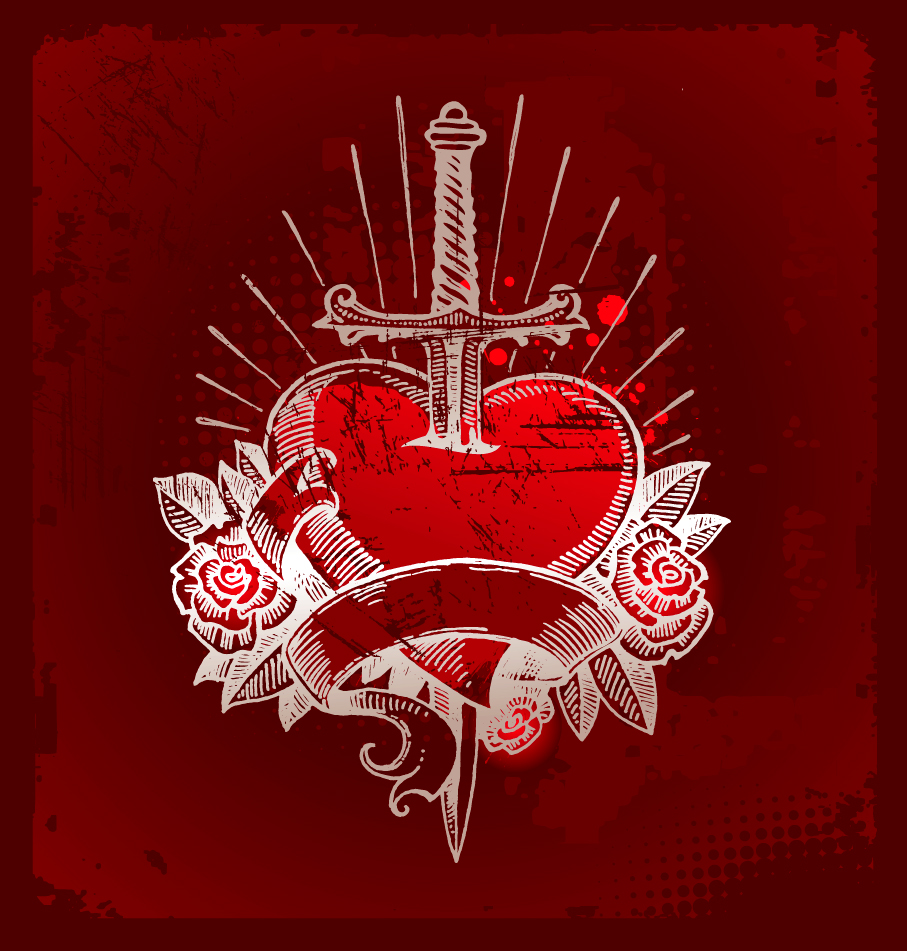 Герб любви рисунок