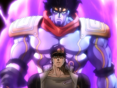 open mouth, Star Platinum, JoJo's Bizarre Adventure: Stardust