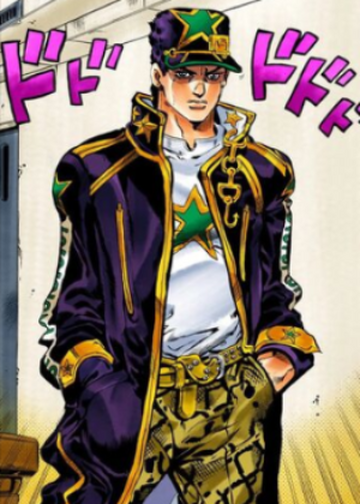 kujo jotaro (jojo no kimyou na bouken and 1 more) drawn by ranch_jjba