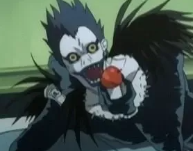 Smart Crayon - Ryuk is a antagonist in the Death Note