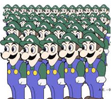 Some of Weegee's Army