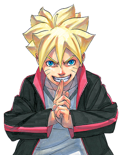 Character design and colors define character overall! For example Naruto  colors were always bright and full of life while Boruto prefer black color  with magenta. In teen age its very clear we