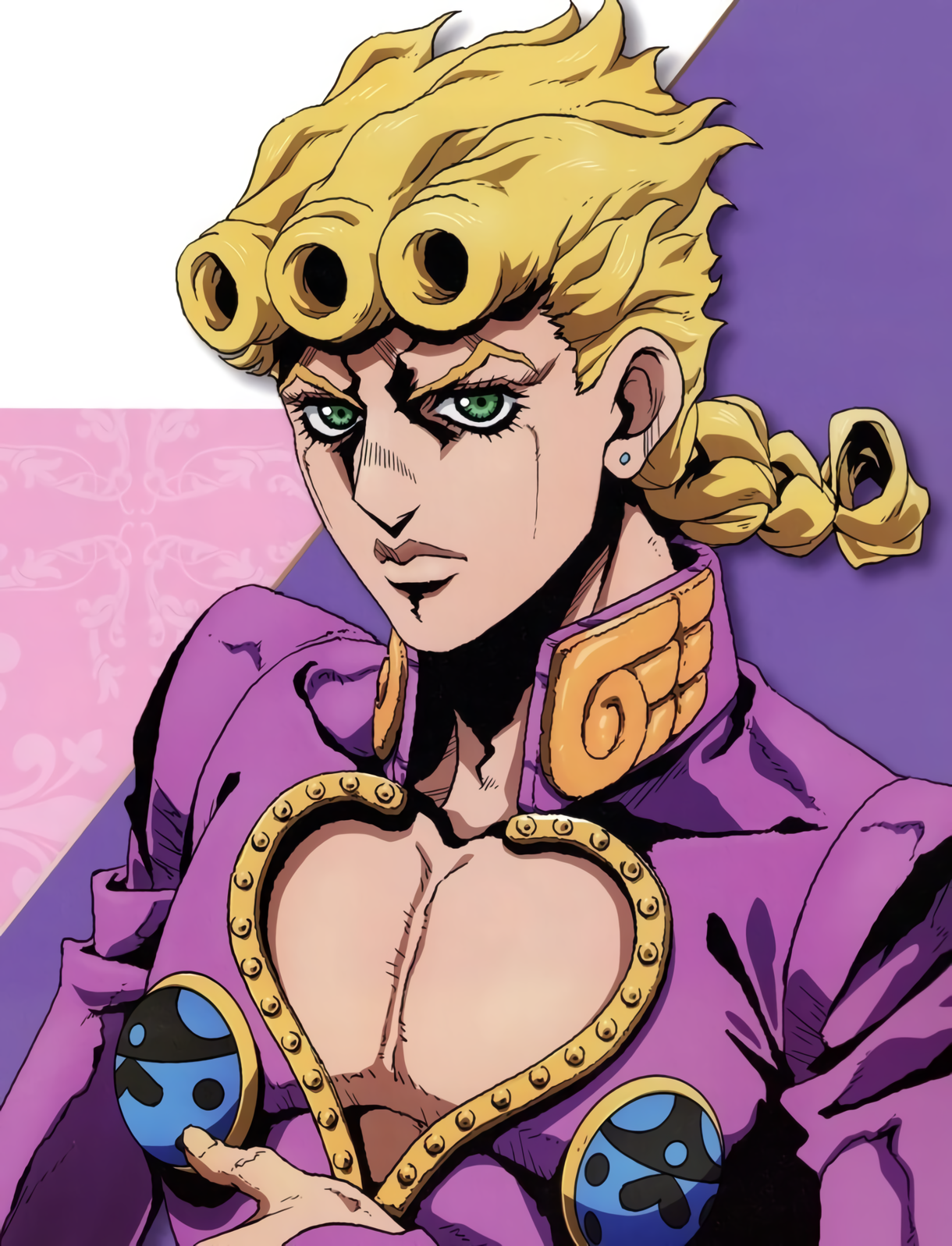 Jojo's Bizarre Adventure Limited Edition Giorno Giovanna Pin