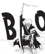 Zangetsu's constant Shikai form.