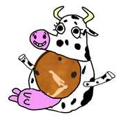 Venus cow costume with arms