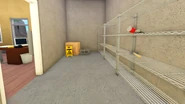 Maintenance storage room.