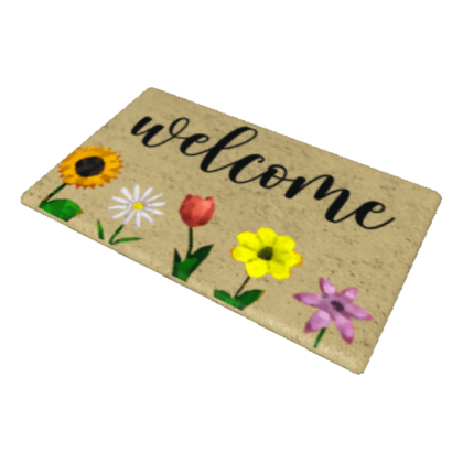 https://static.wikia.nocookie.net/welcome-to-bloxburg/images/1/11/Flower_Welcome_Mat.png/revision/latest?cb=20230421182043