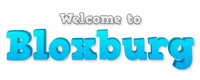 Welcome to Bloxburg Logo