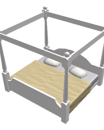 Canopy Double Bed Welcome To Bloxburg Wikia Fandom - roblox welcome to bloxburg how to build a bunk bed