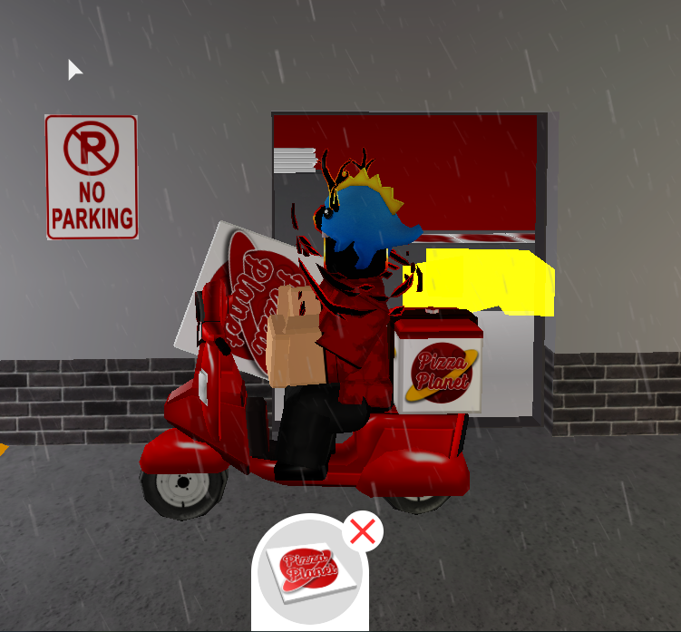 Delivery Person Welcome To Bloxburg Wiki Fandom - roblox driving a giant pizza game