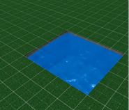 The water that was added in Version 0.9.9, but it was later reverted.