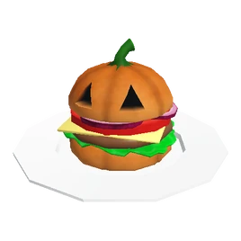 Pumpkin Meat Burger