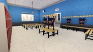 Room 110, Lockerroom.