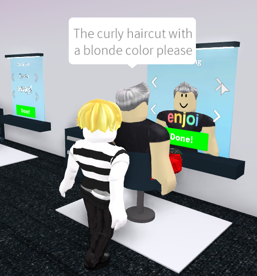 Roblox Hair Salon - roblox the worst barber in roblox