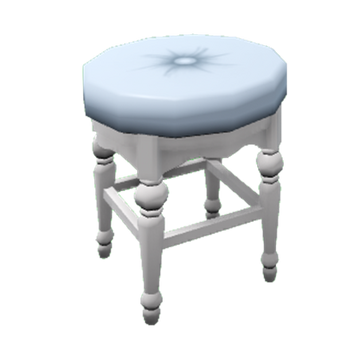 Fancy stool chair top