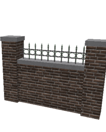 Brick Post Fence Welcome To Bloxburg Wikia Fandom - fence post roblox