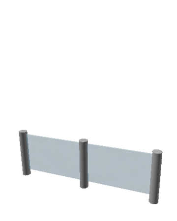 Glass Fence Welcome To Bloxburg Wiki Fandom - how to make a barbed wire fence in roblox