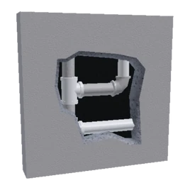 Exposed Wall Piping