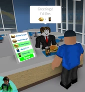 MyoBiZi.png (446 KB) What a user would see while taking orders from customers in Bloxy Burgers