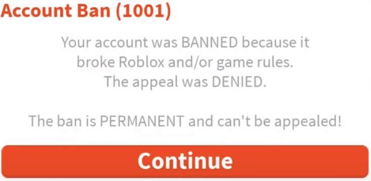 Ban, Welcome to Bloxburg Wiki