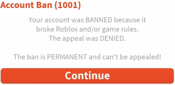 I Got BANNED FOREVER.. 