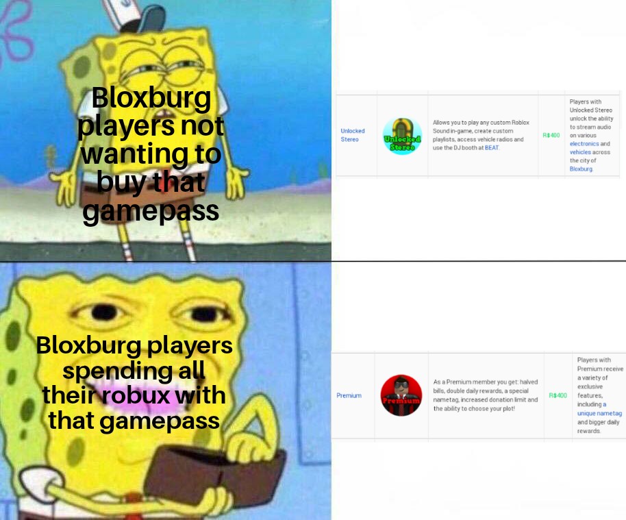 User Blog Iamjpug I Just Wanted To Post A Meme Yeah I Know It S Unfunny Welcome To Bloxburg Wiki Fandom - roblox welcome to bloxburg premium