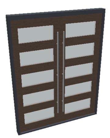 Tall Frosted Double Door Welcome To Bloxburg Wiki Fandom