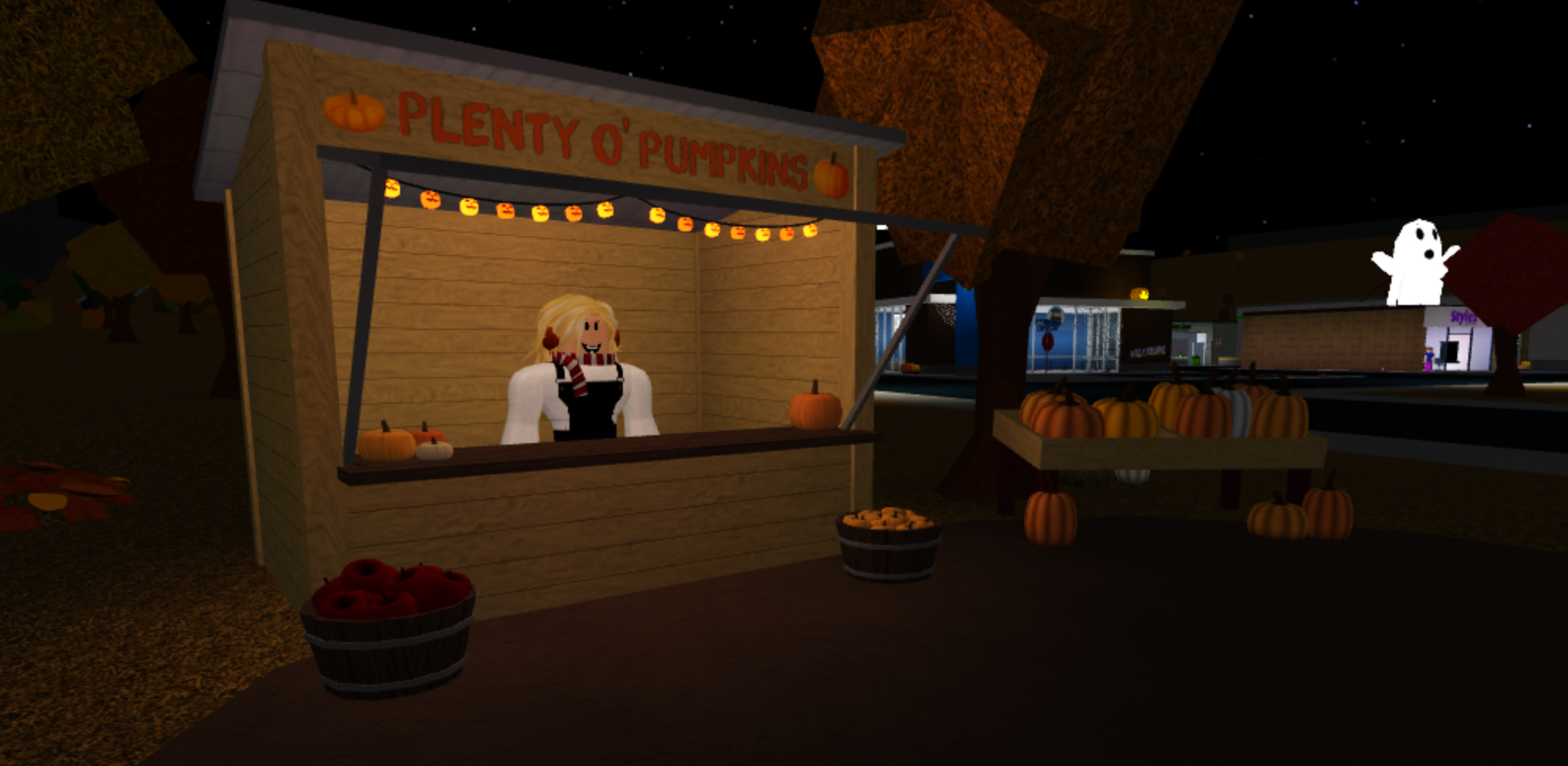 Plenty O' Pumpkins Worker, Welcome to Bloxburg Wiki