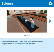 Information on how to participate in the Science class (1/3)