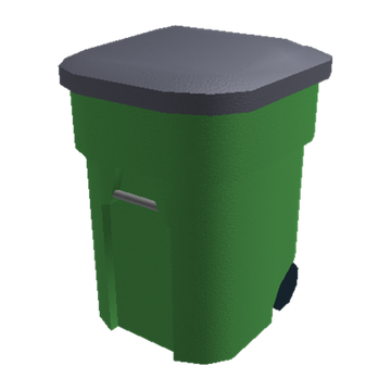 rolling trash can clipart