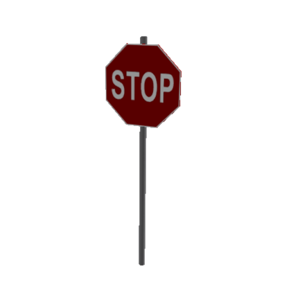 Stop Sign Welcome To Bloxburg Wiki Fandom - stop sign roblox