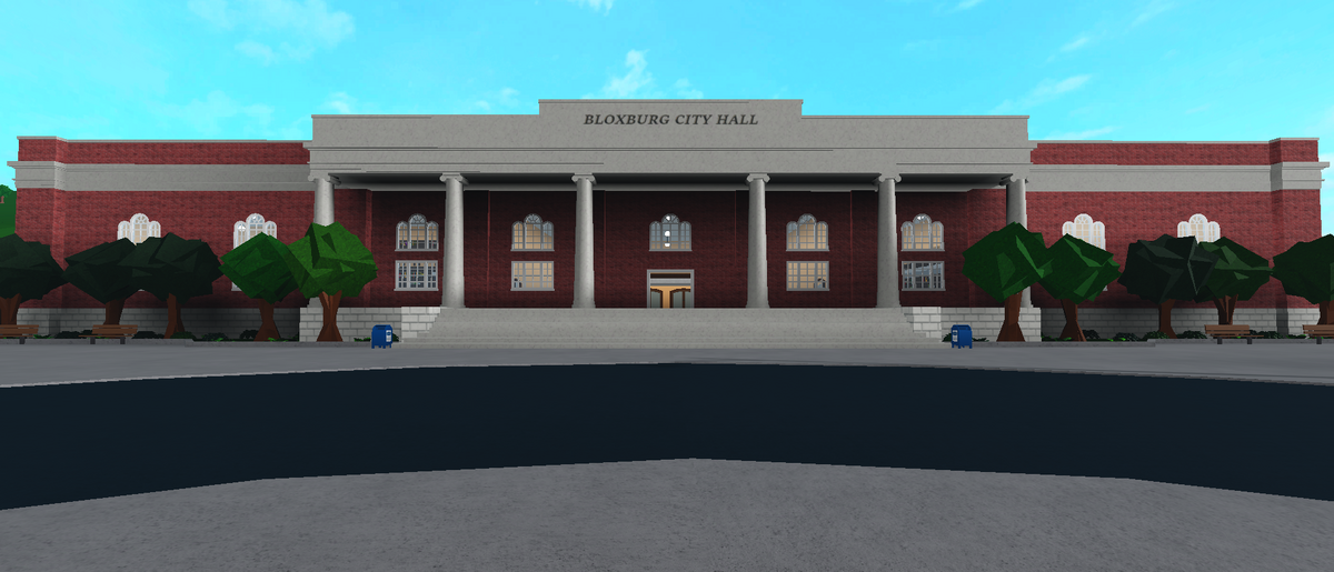 Bloxburg City Hall, Welcome to Bloxburg Wiki