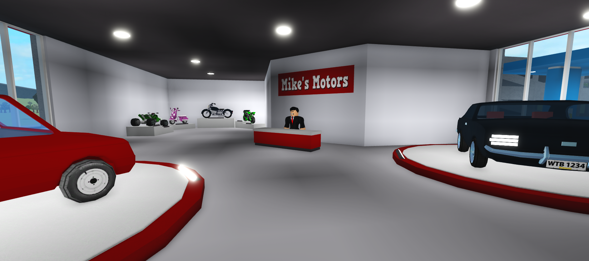 Mike S Motors Welcome To Bloxburg Wikia Fandom - how to glitch into houses roblox bloxburg car