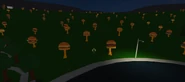 A bunch of trees turned into burgers in the 2024 April Fool Update.