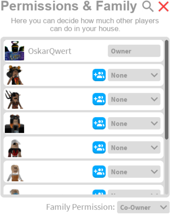 House Permissions Welcome To Bloxburg Wiki Fandom - roblox bloxburg how to delete your house