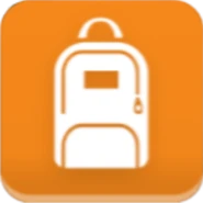 Backpack icon on the cellphone menu.