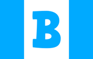 The city flag of Bloxburg.