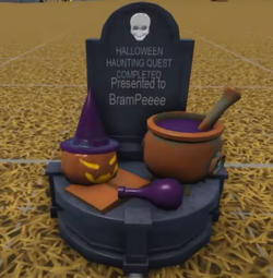 why is it that in the bloxburg halloween update, at the haunted