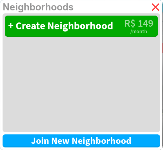 Neighborhoods Welcome To Bloxburg Wiki Fandom - free roblox bloxburg neighborhood codes