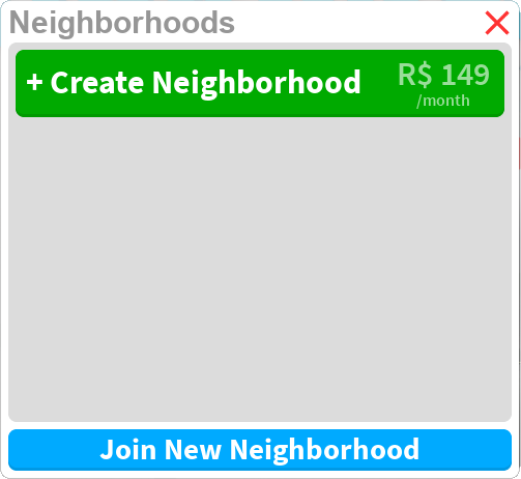 Neighborhoods Welcome To Bloxburg Wiki Fandom - roblox neighborhood codes